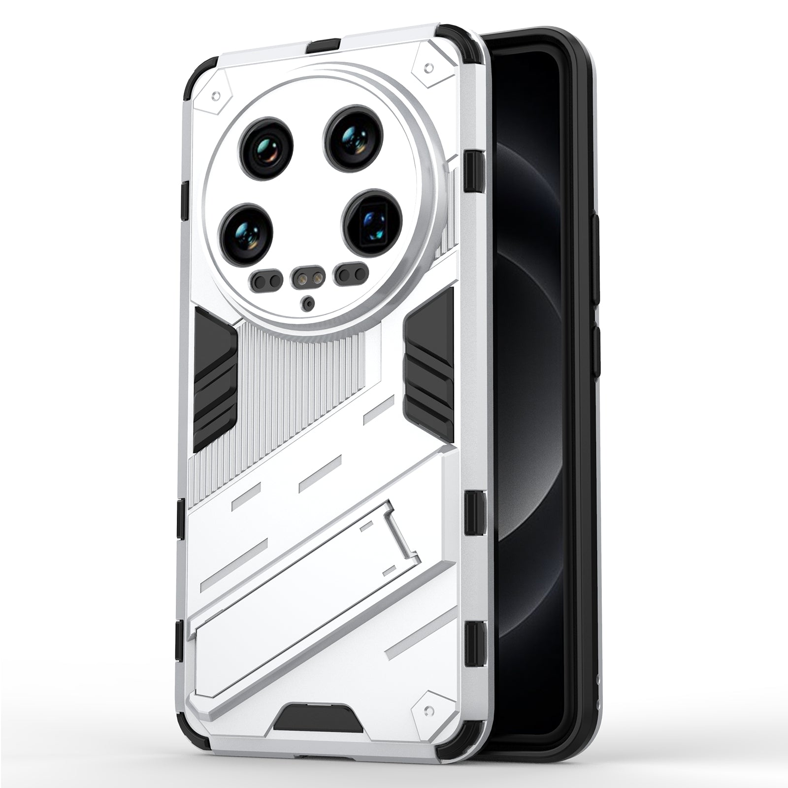 For Xiaomi 14 Ultra Case PC+TPU Dual-Layer Protective Phone Cover Built-in Kickstand For Xiaomi 14 Ultra Case PC+TPU Dual-Layer Protective Phone Cover Built-in Kickstand